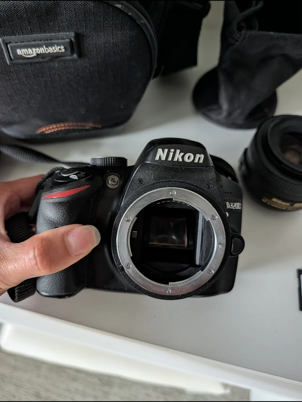 Nikon D3200 + Nikon 35mm f/1.8G Prime Lens Bundle | Battery, Charger, 32GB Card,